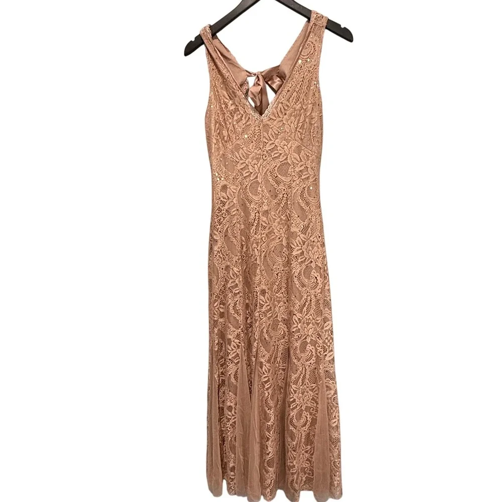 candalite | Dresses | Candalite Rose Gold Lace Sequin Open Back Midi Dress Small Fairy Party | Poshmark candalite | Dresses | Candalite Rose Gold Lace Sequin Open Back Midi Dress Small Fairy Party | Poshmark